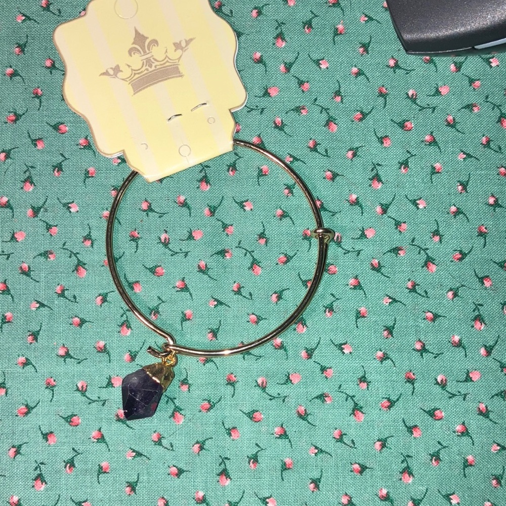 Bracelets with purple lavender calming Chrystal’s